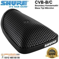 Shure CVB-B/C Boundary Kondansatör Masa Tipi Mikrofon