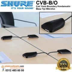 Shure CVB-B/O Boundary Çok Yönlü Kondansatör Masa Tipi Mikrofon