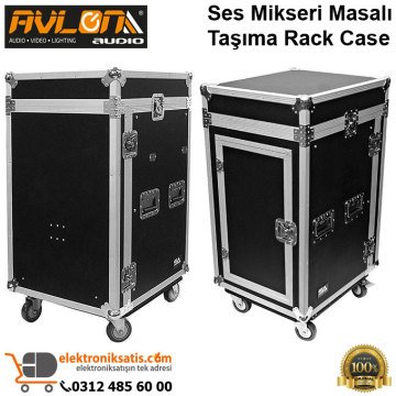 Avlon Ses Mikseri Masalı Taşıma Rack Case