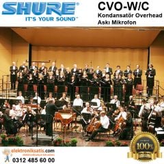 Shure CVO-W/C Kondansatör Overhead Askı Mikrofon