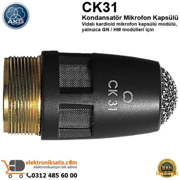 AKG CK31 Kondansatör Mikrofon Kapsülü
