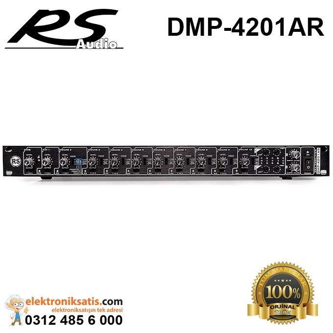 Rs Audio DMP 4201AR 100V Mikser