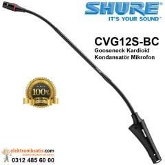 Shure CVG12S-BC Gooseneck Kardioid Kondansatör Mikrofon