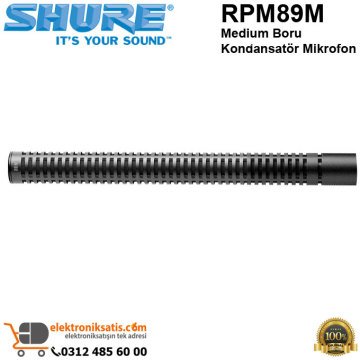 Shure RPM89M Medium Boru Kondansatör Mikrofon Kapsülü
