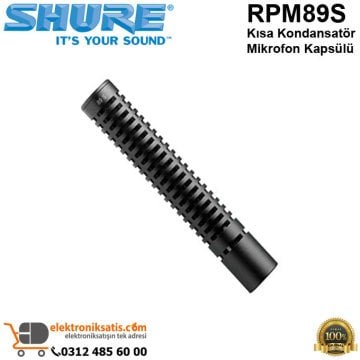 Shure RPM89S Kısa Boru Kondansatör Mikrofon Kapsülü