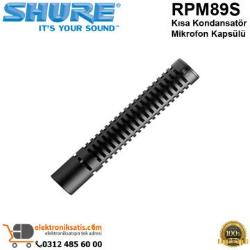 Shure RPM89S Kısa Boru Kondansatör Mikrofon Kapsülü