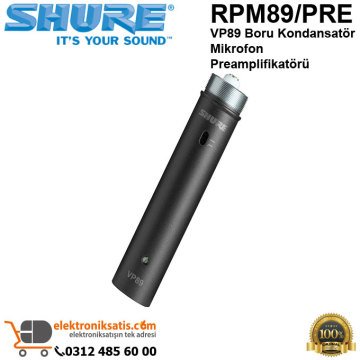Shure RPM89/PRE VP89 Boru Kondansatör Mikrofon Preamplifikatörü