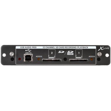 Behringer X-Live X32 Canlı Oynatma ve Kayıt Arabirimi