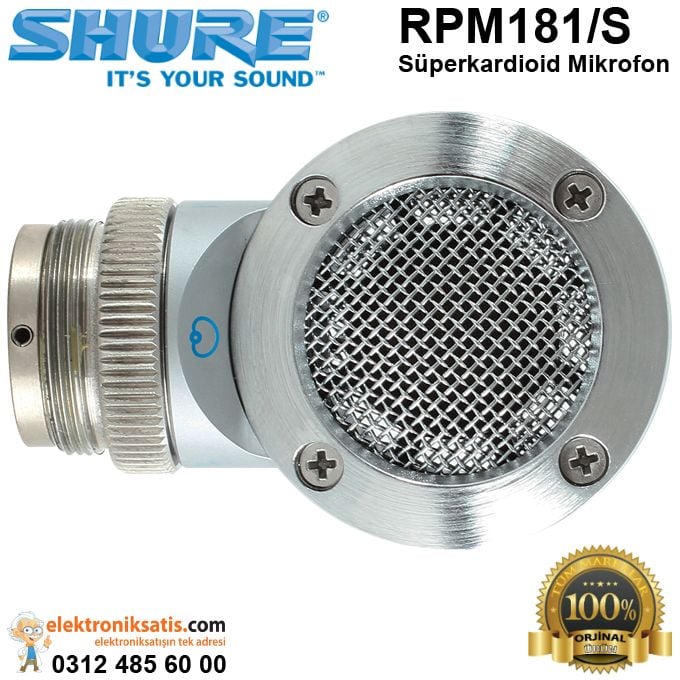 Shure RPM181/S Süperkardioid Mikrofon Kapsülü