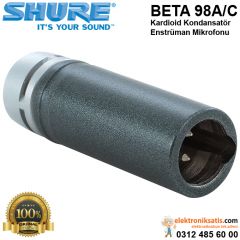 Shure BETA 98A/C Kardioid Kondansatör Enstrüman Mikrofon