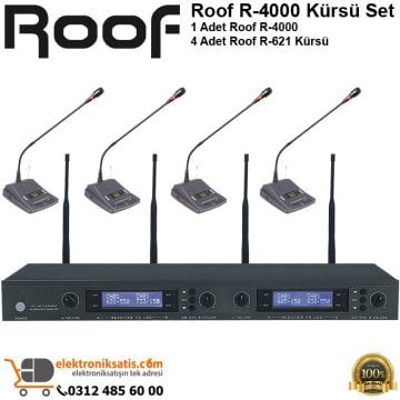 Roof R-4000 Kürsü Wireless Sistem