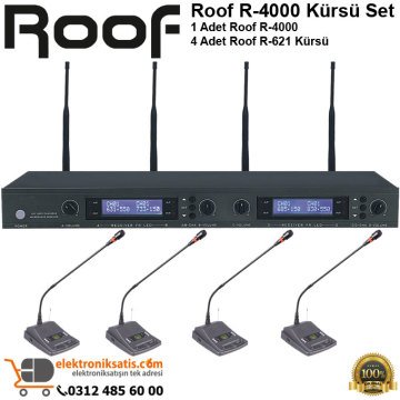 Roof R-4000 Kürsü Wireless Sistem