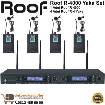 Roof R-4000 Yaka Wireless Sistem
