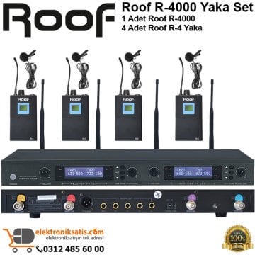 Roof R-4000 Yaka Wireless Sistem