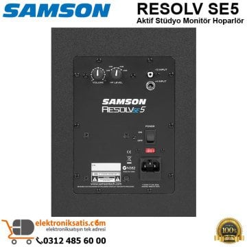 Samson RESOLV SE5 Aktif Stüdyo Monitör Hoparlör