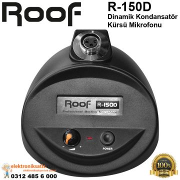 Roof R-150D Dinamik Kondansatör Kürsü Mikrofonu