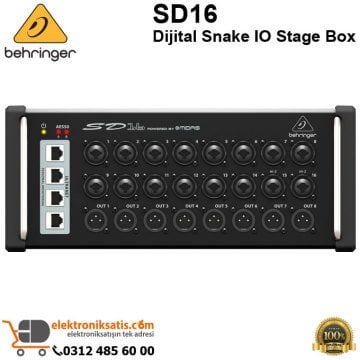 Behringer SD16 Dijital Snake IO Stage Box