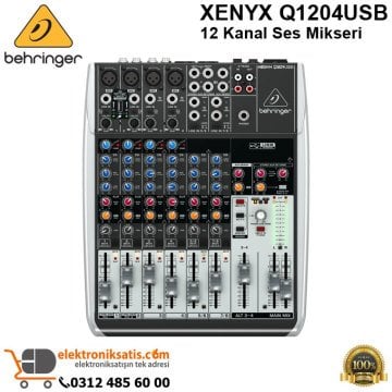 Behringer XENYX Q1204USB 12 Kanal Ses Mikseri