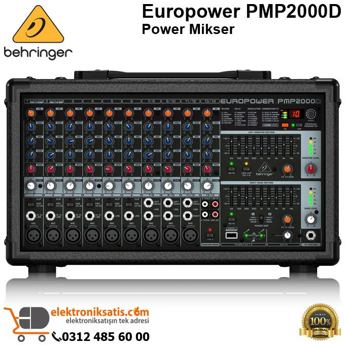 Behringer Europower PMP2000D Power Mikser