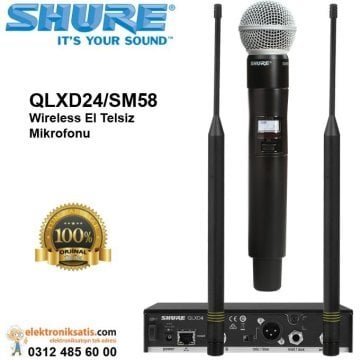 Shure QLXD24/SM58 Wireless Telsiz El Mikrofonu