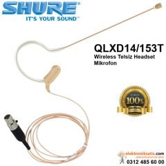 Shure QLXD14/153T Wireless Telsiz Headset Mikrofon