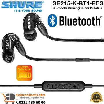 Shure SE215-K-BT1-EFS Bluetooth in ear Kulaklık