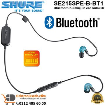 Shure SE215SPE-B-BT1-EFS Bluetooth in ear Kulaklık