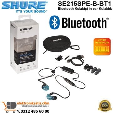Shure SE215SPE-B-BT1-EFS Bluetooth in ear Kulaklık