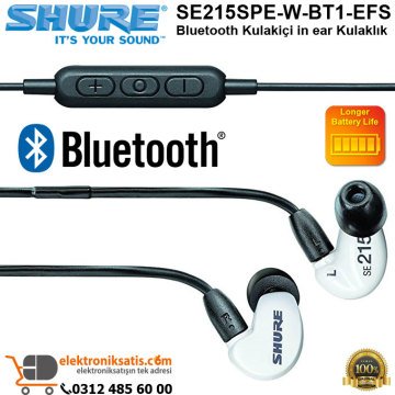 Shure SE215SPE-W-BT1-EFS Bluetooth in ear Kulaklık
