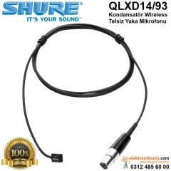 Shure QLXD14/93 Kondansatör Wireless Telsiz Yaka Mikrofonu