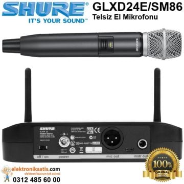Shure GLXD24E/SM86 Telsiz El Mikrofonu