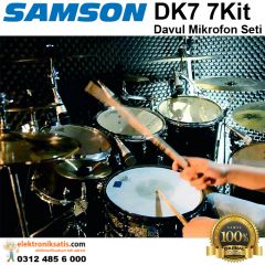 Samson DK7 7Kit Davul Mikrofon Seti