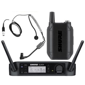 Shure GLXD14E/SM35 Head Set Kafa Telsiz Mikrofonu