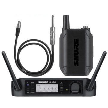 Shure GLXD14E Wireless Bodypack Telsiz Enstrüman Sistemi