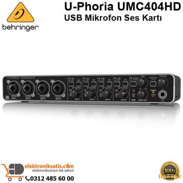 Behringer U-Phoria UMC404HD USB Ses Kartı