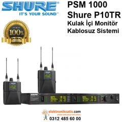 Shure P10TER Kulak İçi Monitör Kablosuz Sistemi (PSM 1000 için)