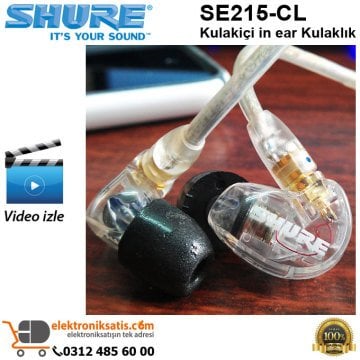 Shure SE215-CL-EFS Kulakiçi in ear Kulaklık