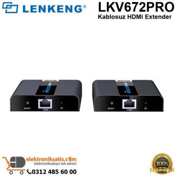 Lenkeng LKV672PRO Kablosuz HDMi Extender
