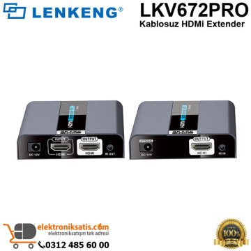 Lenkeng LKV672PRO Kablosuz HDMi Extender