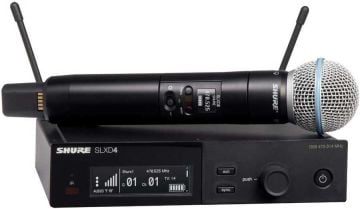 Shure SLXD24E/B58 Wireless Telsiz El Mikrofonu