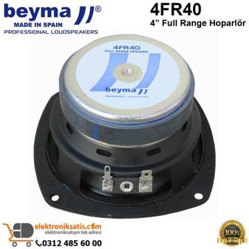 Beyma 4FR40 4 inch Full Range Hoparlör