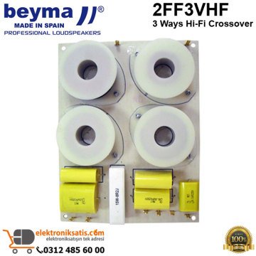 Beyma 2FF3VHF 3 Ways Hi Fi Crossover