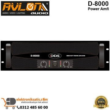 DDS D-8000 Power Amfi