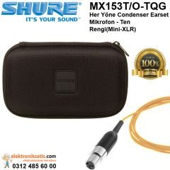 Shure MX153T/O-TQG Her Yöne Kondansatör Kafa Mikrofonu
