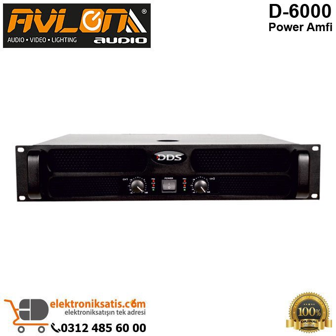 DDS D-6000 Power Amfi