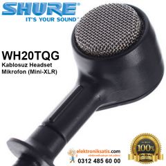Shure WH20TQG Kablosuz Headset Mikrofon (Mini-XLR)