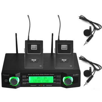 Roof R-203YY Wireless Çift Yaka Mikrofon