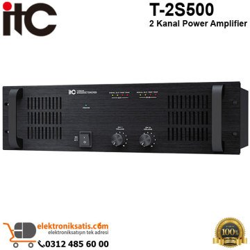 ITC T-2S500 2 Kanal Power Amplifier