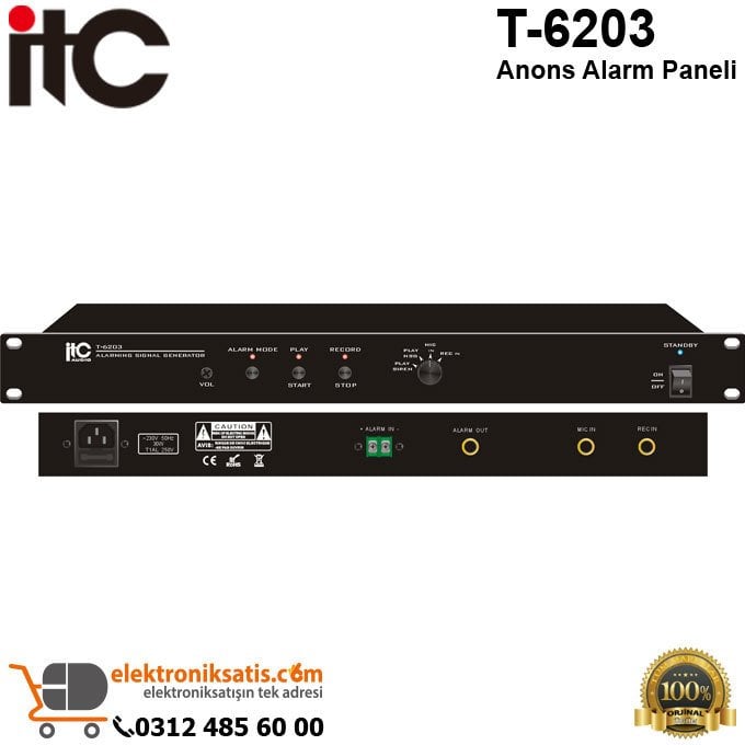 ITC T-6203 Mesaj Kayıt Ünitesi