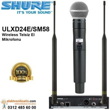Shure ULXD24E/SM58 Wireless Telsiz El Mikrofonu